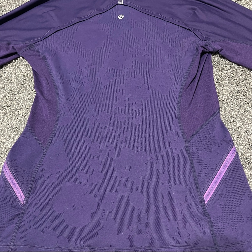 lululemon athletica Half Zip Running Jacket Size 8 - Picture 10 of 10